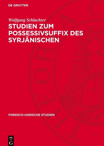 Studien zum Possessivsuffix des Syrjänischen