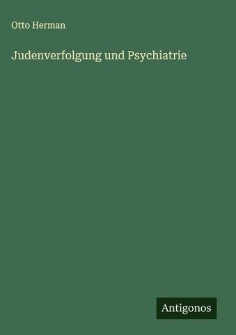 Judenverfolgung und Psychiatrie