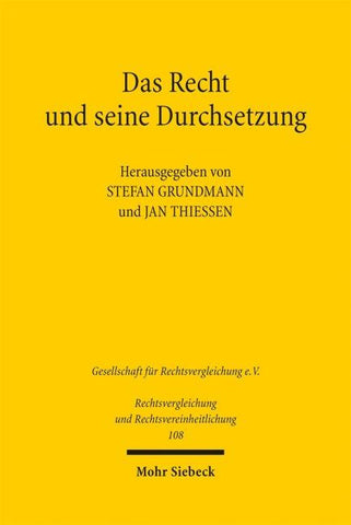 Das Recht und seine Durchsetzung