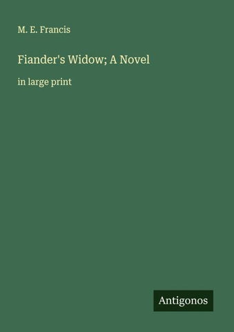 Fiander's Widow; A Novel