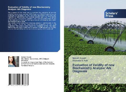Evaluation of Validity of new Biochemistry Analyzer Ark Diagnosis