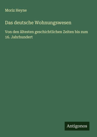 Das deutsche Wohnungswesen