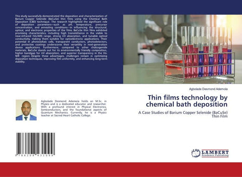 Thin films technology by chemical bath deposition