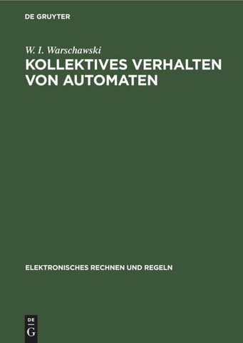 Kollektives Verhalten von Automaten