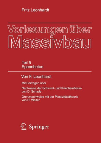 Vorlesungen über Massivbau
