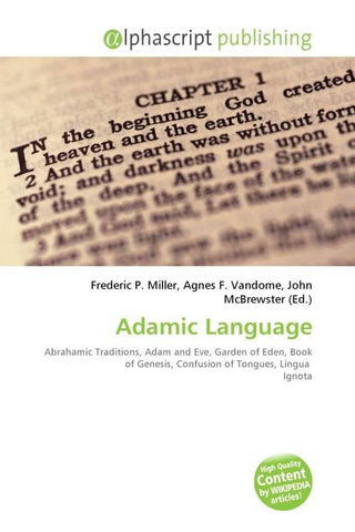 Adamic Language