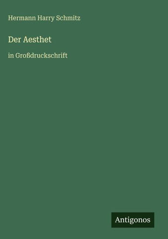 Der Aesthet