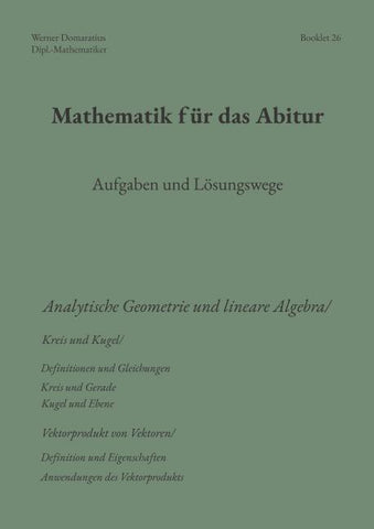 Mathematik für das Abitur