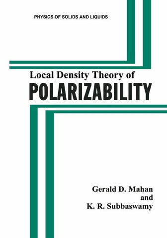 Local Density Theory of Polarizability