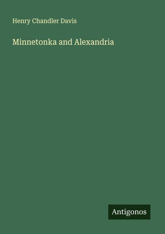 Minnetonka and Alexandria