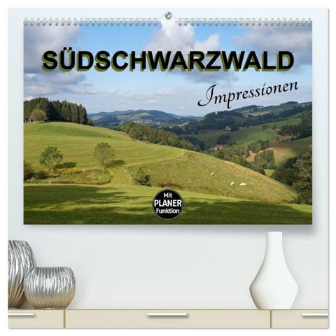 Südschwarzwald - Impressionen (hochwertiger Premium Wandkalender 2026 DIN A2 quer), Kunstdruck in Hochglanz