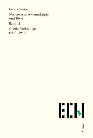 Goethe Vorlesungen (1940–1941)