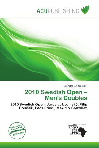 2010 Swedish Open - Men's Doubles
