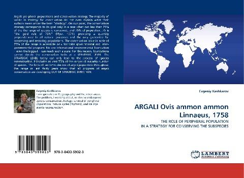 ARGALI Ovis ammon ammon Linnaeus, 1758