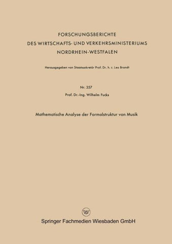 Mathematische Analyse der Formalstruktur von Musik