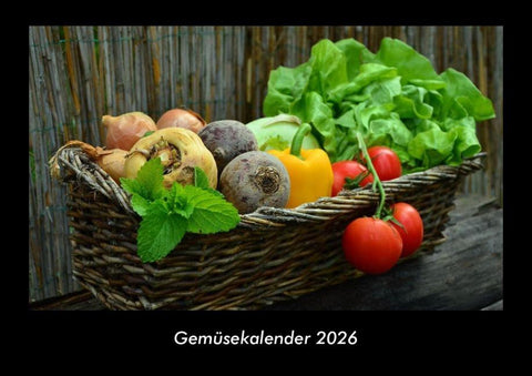 Gemüsekalender 2026 Fotokalender DIN A3