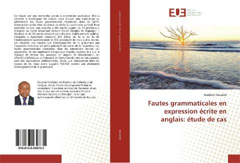 Fautes grammaticales en expression écrite en anglais: étude de cas