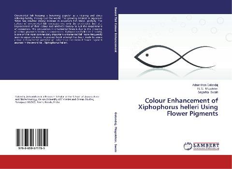 Colour Enhancement of Xiphophorus helleri Using Flower Pigments