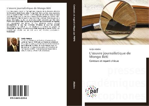 L'¿uvre journalistique de Mongo Béti
