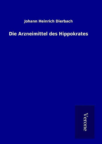 Die Arzneimittel des Hippokrates