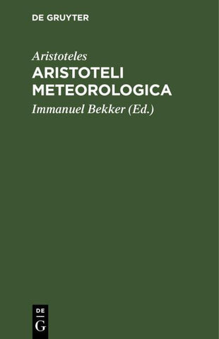 Aristoteli Meteorologica