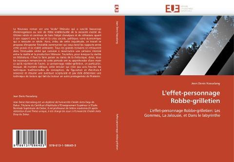 L''effet-personnage Robbe-grilletien