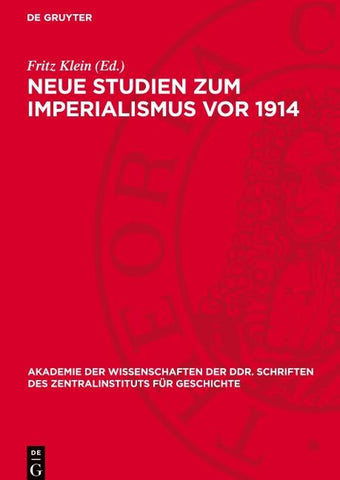 Neue Studien zum Imperialismus vor 1914