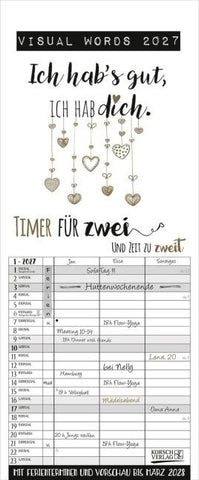 Visual Words Timer für 2 2027