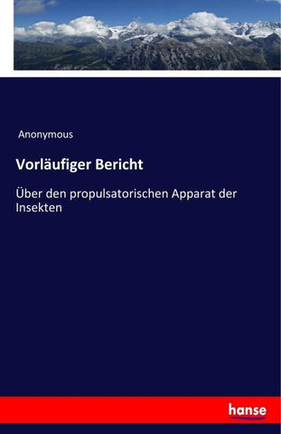 Vorläufiger Bericht