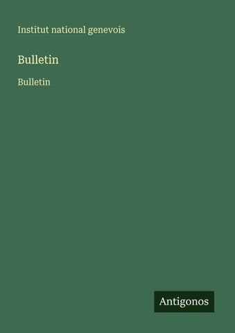 Bulletin
