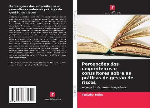 Percepções dos empreiteiros e consultores sobre as práticas de gestão de riscos