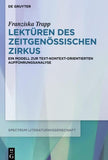 Lektüren des Zeitgenössischen Zirkus