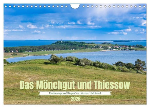 Das Mönchgut und Thiessow (Wandkalender 2026 DIN A4 quer), CALVENDO Monatskalender