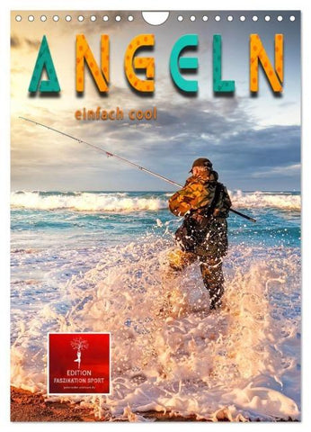 Angeln - einfach cool (Wandkalender 2026 DIN A4 hoch), CALVENDO Monatskalender