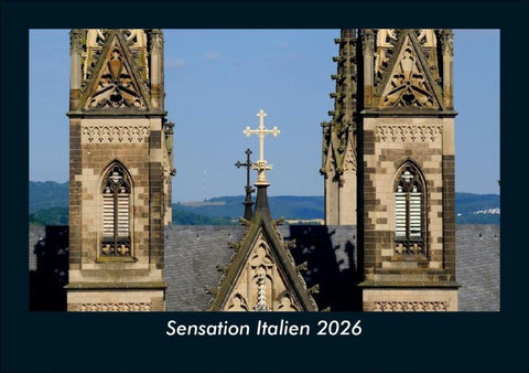 Sensation Italien 2026 Fotokalender DIN A5