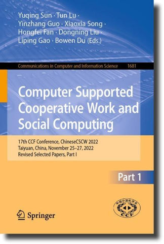 Computer Supported Cooperative Work and Social Computing