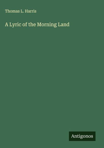 A Lyric of the Morning Land