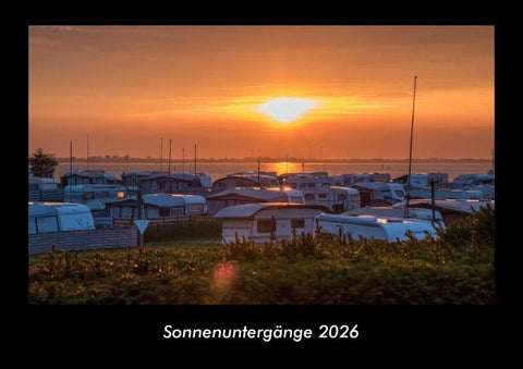 Sonnenuntergänge 2026 Fotokalender DIN A3