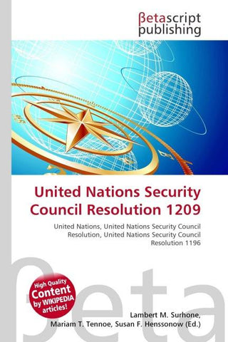 United Nations Security Council Resolution 1209