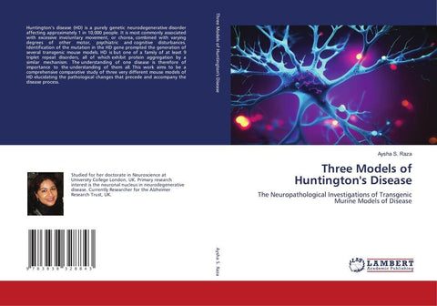 Three Models of Huntington's Disease