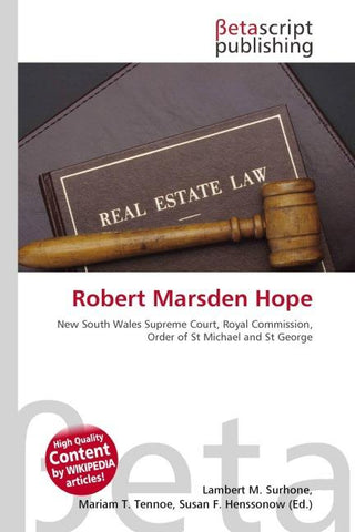 Robert Marsden Hope