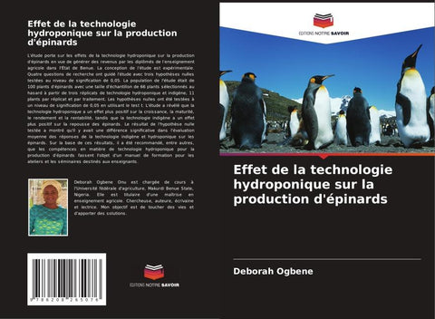 Effet de la technologie hydroponique sur la production d'épinards