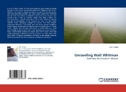 Unraveling Walt Whitman