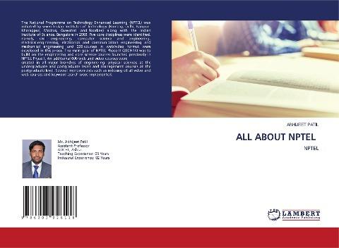 ALL ABOUT NPTEL