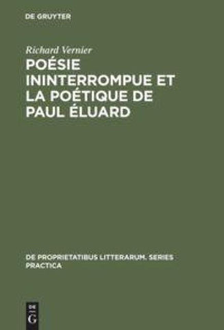 Poésie ininterrompue et la poétique de Paul Éluard