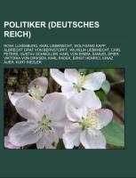 Politiker (Deutsches Reich)