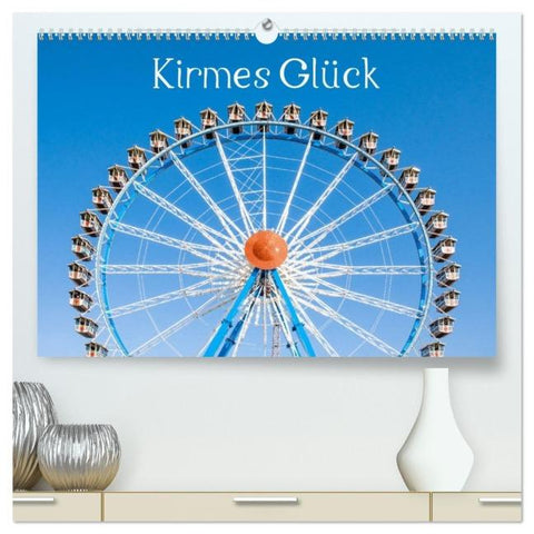Kirmes Glück (hochwertiger Premium Wandkalender 2026 DIN A2 quer), Kunstdruck in Hochglanz