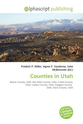 Counties in Utah