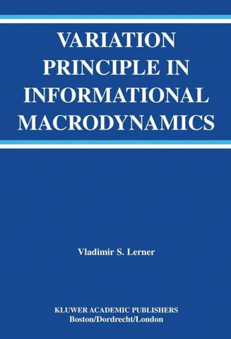 Variation Principle in Informational Macrodynamics