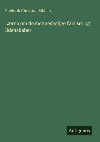 Læren om de menneskelige følelser og lidenskaber